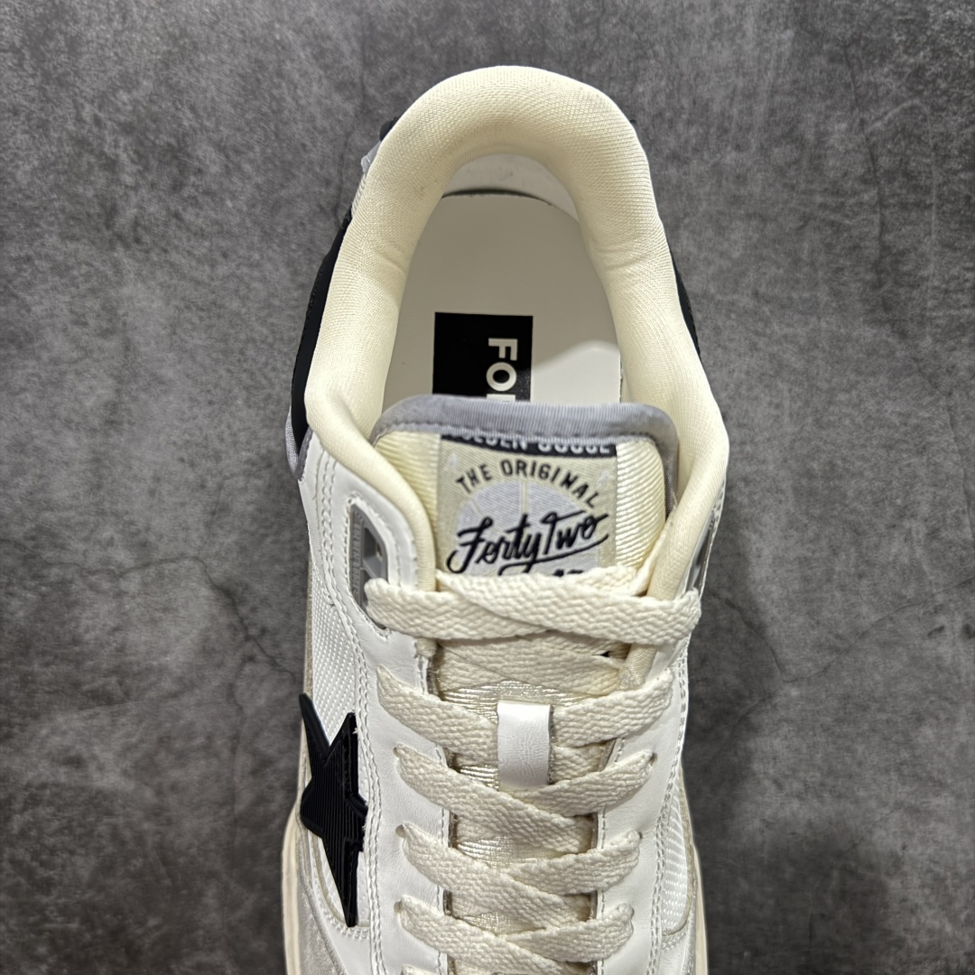 420  【广东纯原版本】GGDB Golden Goose Deluxe Brand Forty2 休闲板鞋时尚百搭星星小白鞋