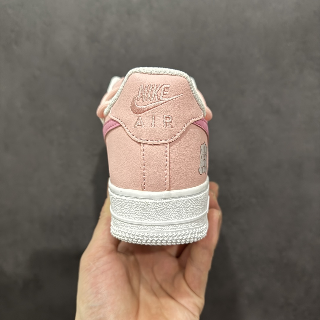 260  【定制版】Nike Air Force 1'07 Low 粉色恋人 空军一号低帮休闲板鞋 YY2023-762