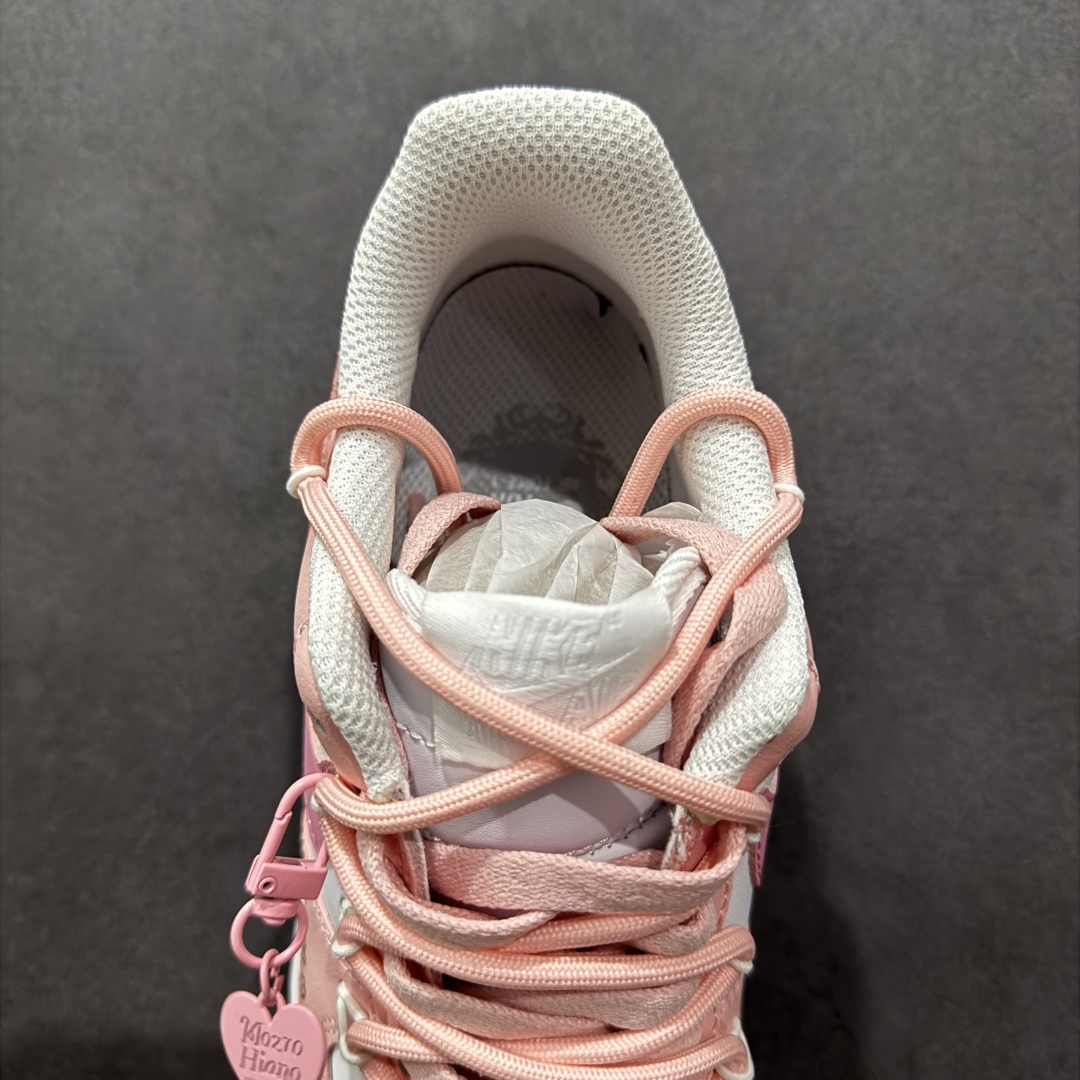 260  【定制版】Nike Air Force 1'07 Low 粉色恋人 空军一号低帮休闲板鞋 YY2023-762