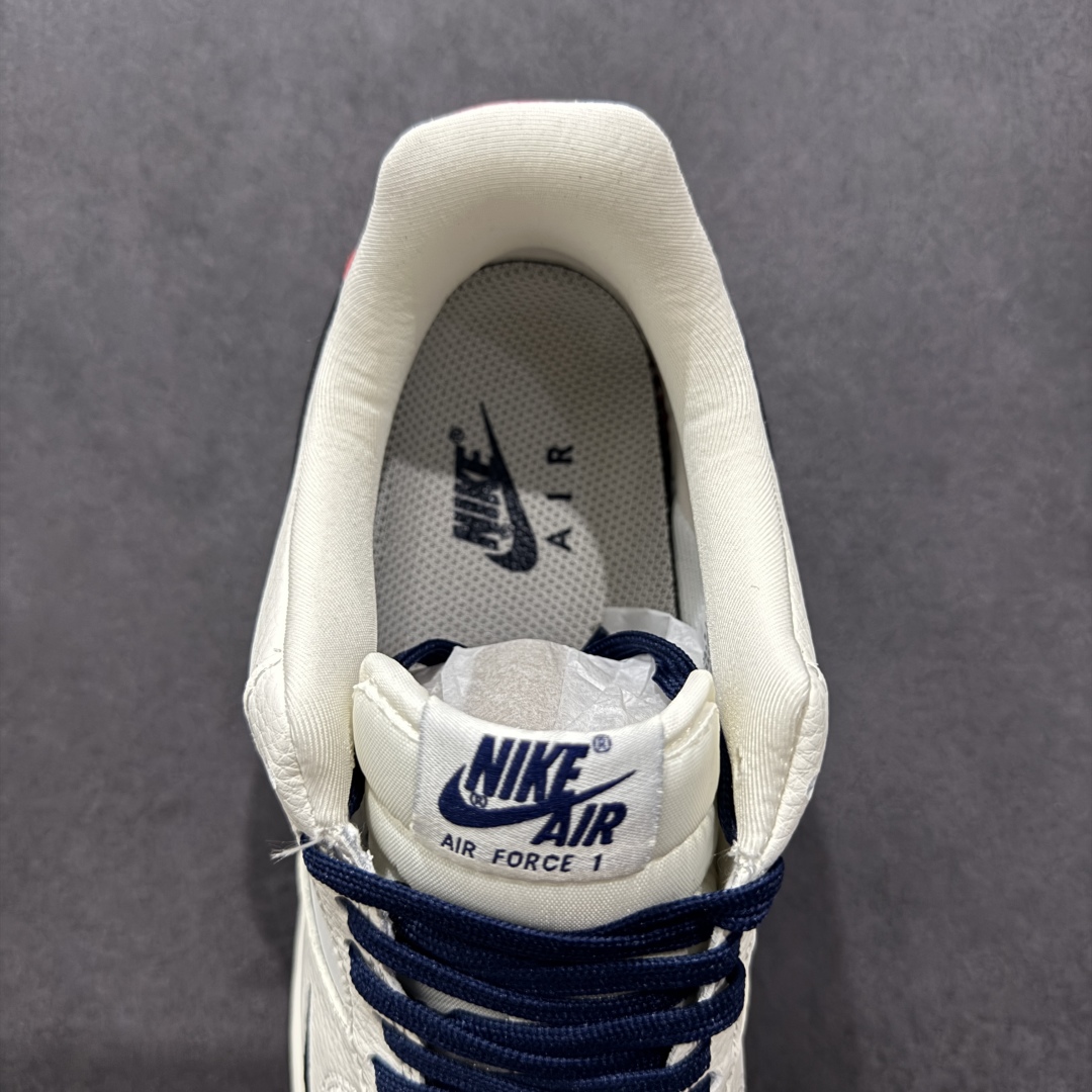 260  【定制版】Nike Air Force 1'07 Low 迪奥联名 深蓝红尾 空军一号低帮休闲板鞋 KK1988-067