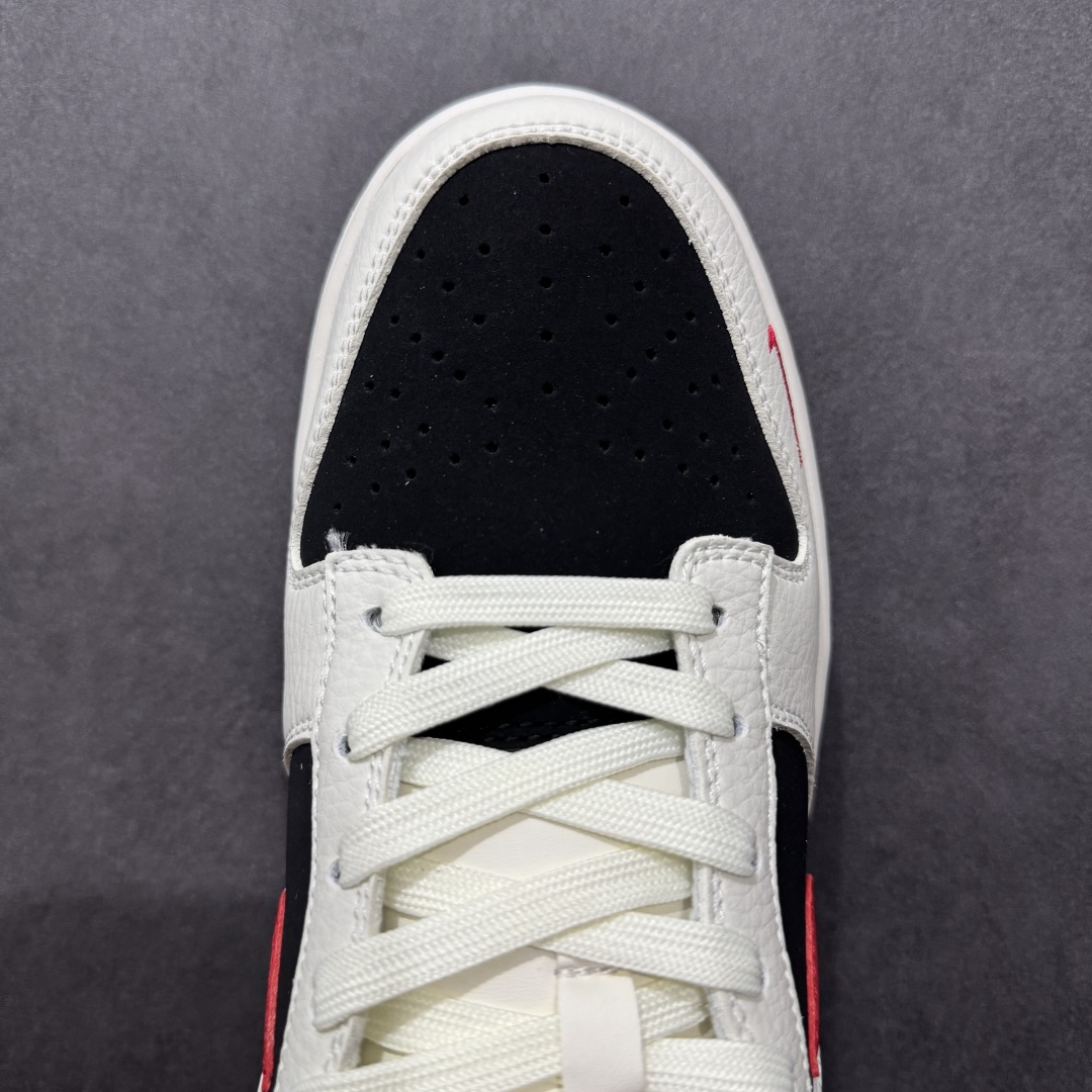  
【定制版】Nike SB Dunk Low Sup系列 红白双勾 周年高端定制 低帮休闲板鞋 CS1