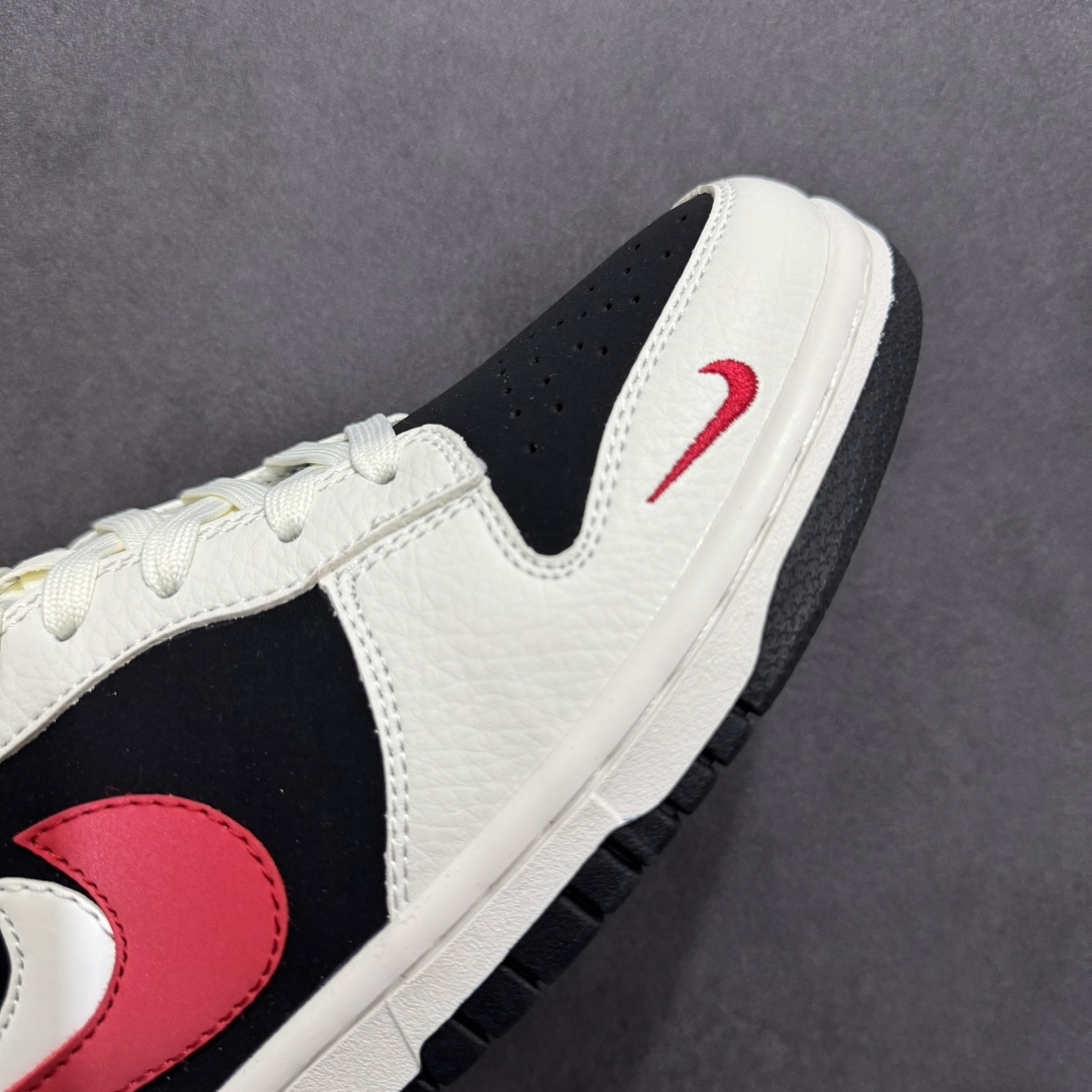  
【定制版】Nike SB Dunk Low Sup系列 红白双勾 周年高端定制 低帮休闲板鞋 CS1