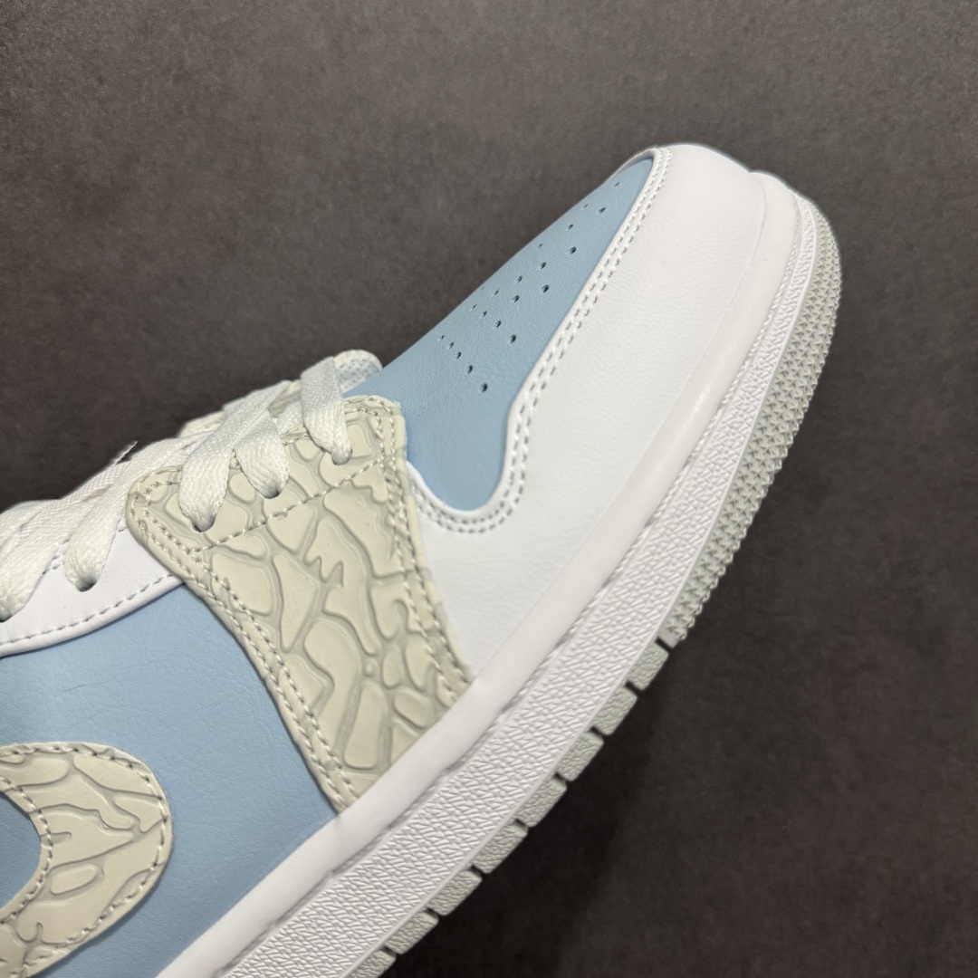 200  【K版】Air Jordan AJ1 Low 白蓝爆裂纹 IB7692-400