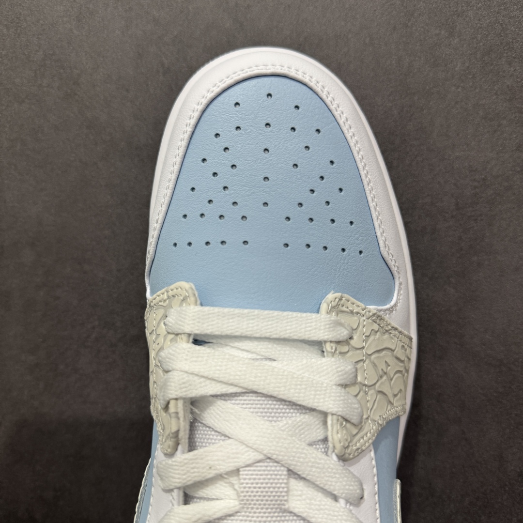 200  【K版】Air Jordan AJ1 Low 白蓝爆裂纹 IB7692-400