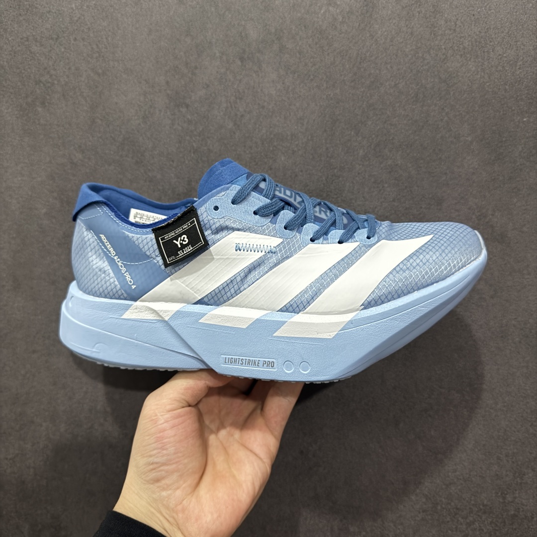 220  Y3 x AD Adizero Adios Pro 4M 轻盈跑鞋 耐磨减震专业跑步鞋   JS3148