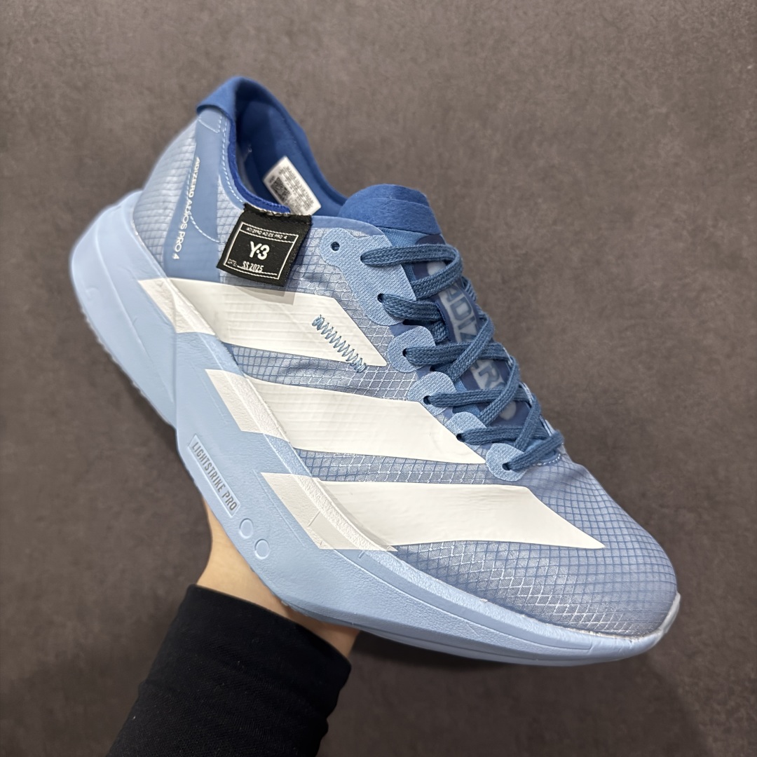 220  Y3 x AD Adizero Adios Pro 4M 轻盈跑鞋 耐磨减震专业跑步鞋   JS3148