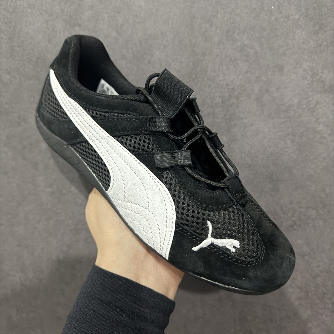 图片[3]-【公司级】彪马PUMA Speedcat Go 薄底鞋 柔软舒适防滑耐磨低帮生活休闲鞋 403589 01 02 赛车鞋鞋型 弹力绑带 翻毛皮拼接网面 舒适透气 高品质 高颜值 上脚完美 尺码：35.5 36 37 37.5 38 38.5 39 40 40.5 41 42 42.5 43 44 45-选品中心