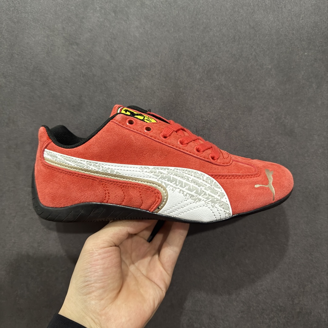 180  PUMA Speedcat OG 百搭单品 法拉利联名 纯原版 彪马 PUMA Speedcat OG 舒适运动 防滑轻便 低帮 生活休闲鞋 男女款运动休闲鞋达人推荐新品  309180-01