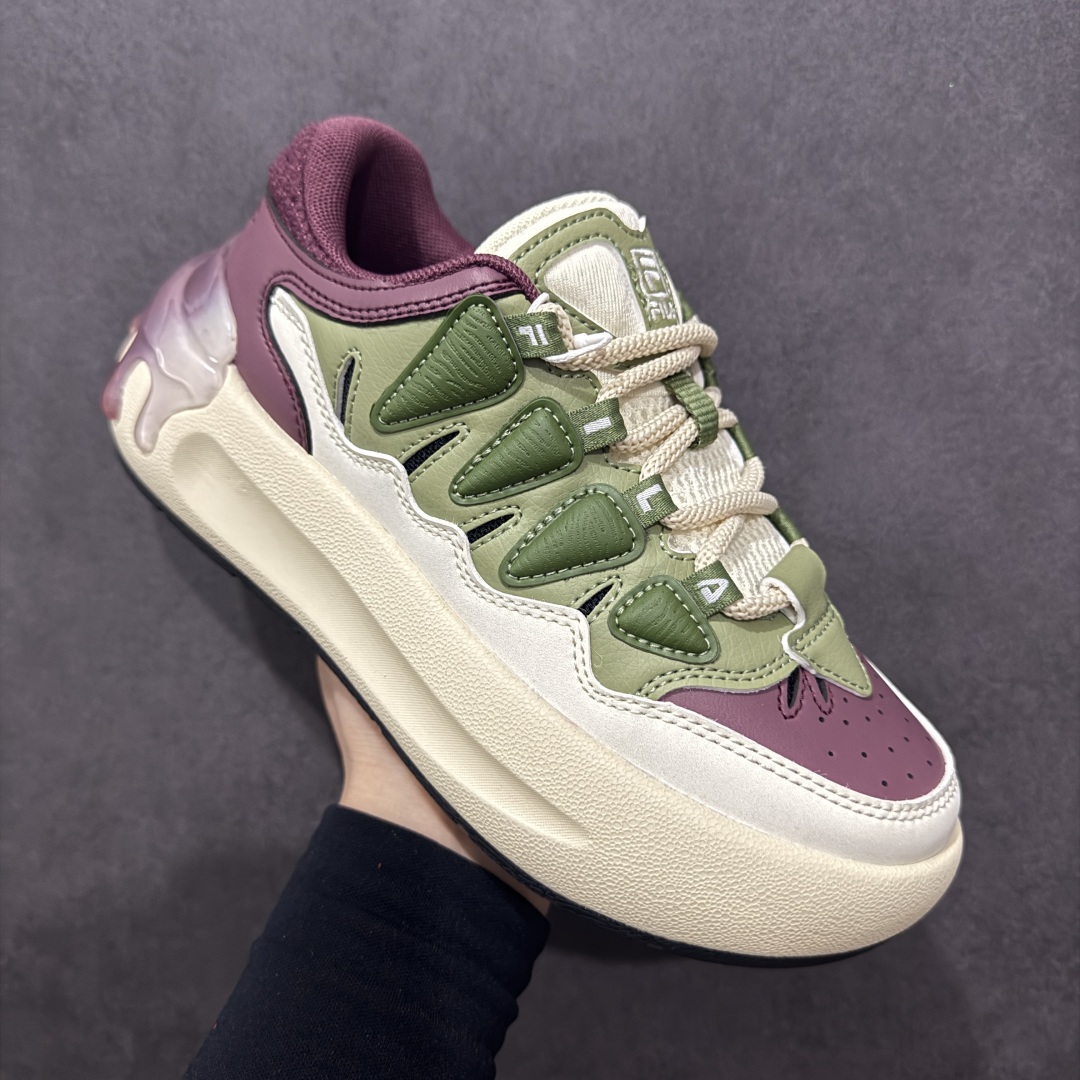  
【纯原版】斐乐Fila Fusion Carrot Low 萝卜系列摩登老爹风增高厚底复古中性休闲运