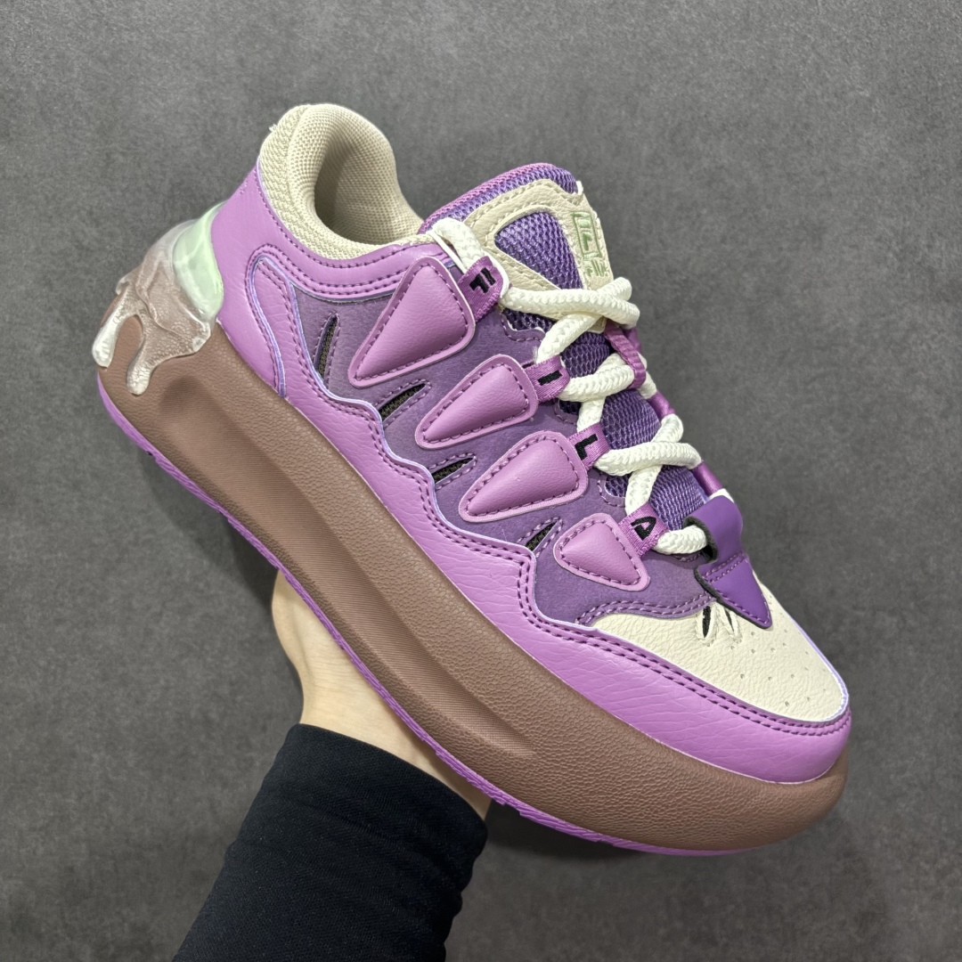  
【纯原版】斐乐Fila Fusion Carrot Low 萝卜系列摩登老爹风增高厚底复古中性休闲运