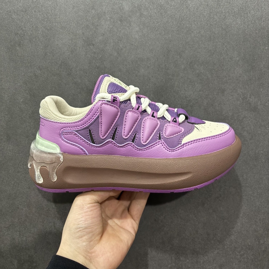  
【纯原版】斐乐Fila Fusion Carrot Low 萝卜系列摩登老爹风增高厚底复古中性休闲运