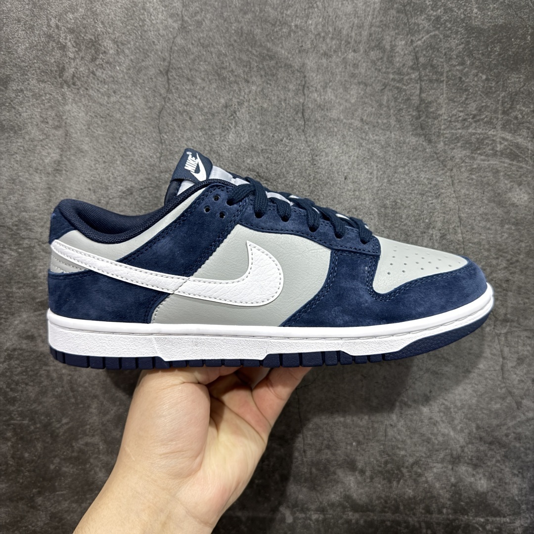 【KZ纯原】Nike Dunk Low 舒适百搭 防滑耐磨 低帮 板鞋 男女同款 蓝灰色 IB307