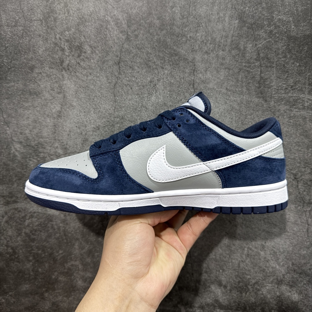 【KZ纯原】Nike Dunk Low 舒适百搭 防滑耐磨 低帮 板鞋 男女同款 蓝灰色 IB307