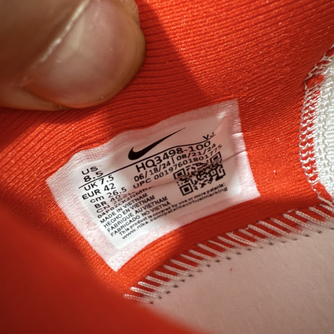 图片[9]-【纯原版】NK Zoom Fly 6 EK竞速飞行6代系列低帮轻质缓震透气休闲运动跑步鞋 HQ3498-100 全新纯原版 超高清洁度做工 正确组合大底 内置抗扭片 完美版型 还原脚感 区别通货 健身跑步必备跑鞋💪🏻 NK旗下主打竞速训练的Zoom Fly 6突然官宣，让不少跑步玩家都激动万分。根据 Nike 的官方说法，鞋款由基普乔格亲自监制并测试，可以说是受到地球最强跑者肯定的一双鞋。近日，这双鞋迎来基普乔格专属配色，并释出了官图。灵感来自基普乔格在土地跑道训练的经历，中底造型旨在还原训练后尘土覆盖的感觉。外观方面，延续了超大 Swoosh 的标志性设计，中底充满棱角感与层次感。科技方面，搭载加量ZoomX 与 SR-02 泡绵及全掌型 FlyPlate 碳纤维板 尺码：36 36.5 37.5 38 38.5 39 40 40.5 41 42 42.5 43 44 44.5 45 46-选品中心