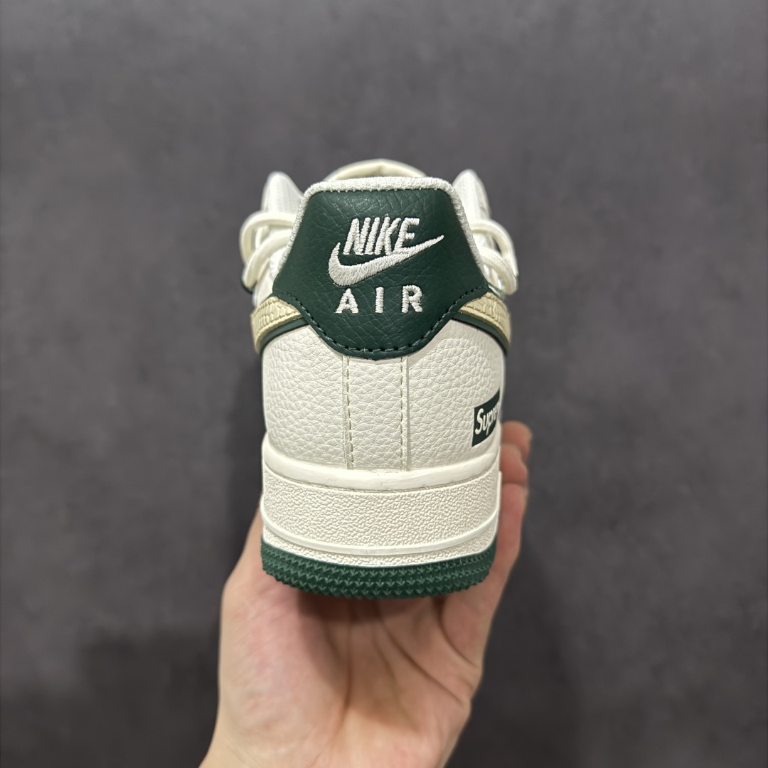 260  【定制版】海外限量发售NIke Air Force 1 '07 Low “Supreme联名——米绿抽绳”空军一号 低帮 运动鞋  DM6868-057