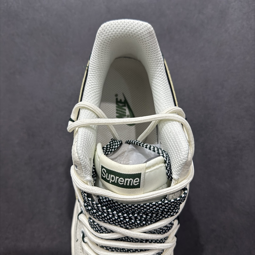260  【定制版】海外限量发售NIke Air Force 1 '07 Low “Supreme联名——米绿抽绳”空军一号 低帮 运动鞋  DM6868-057