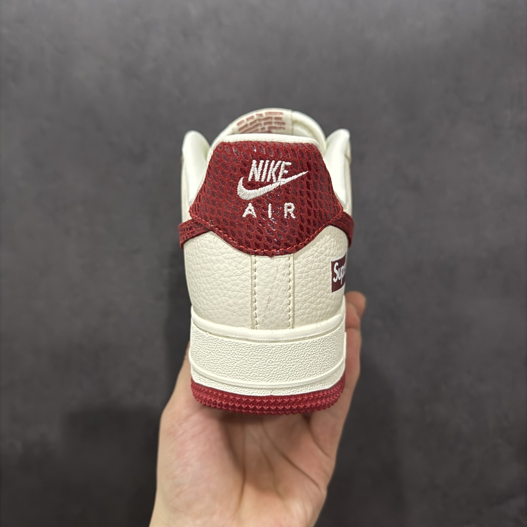 260  NIke Air Force 1 '07 Low “Supreme联名——米红蛇纹勾”空军一号 低帮 运动鞋 DF0188-040