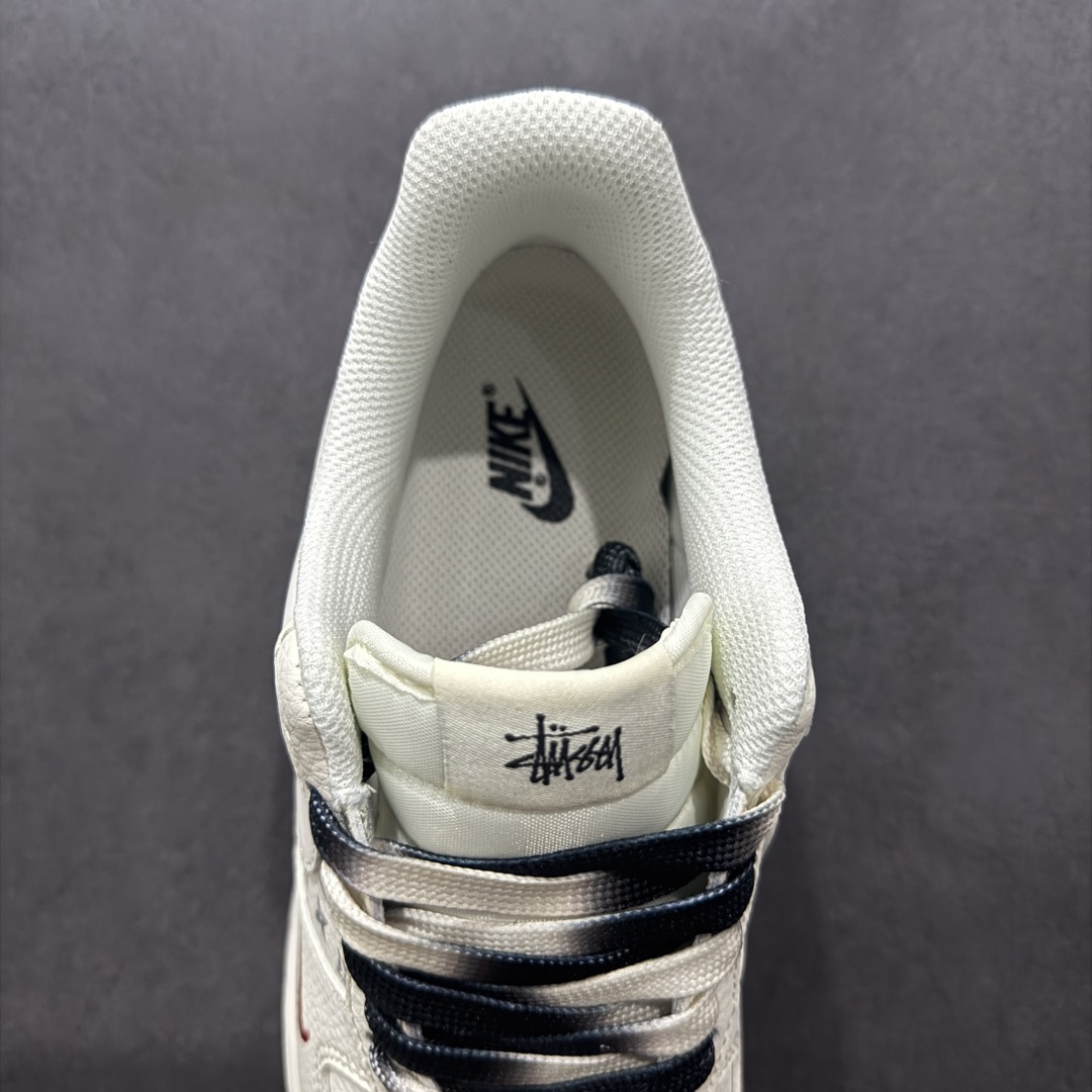 260  NIke Air Force 1 '07 Low “斯图西联名——黑底双拼印花”空军一号 低帮   HH7518-076