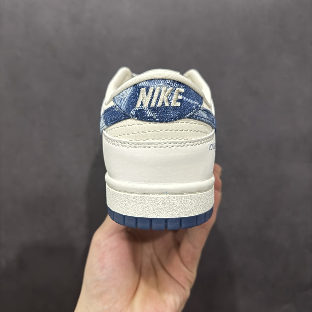 
【定制版】Nike SB Dunk Low LV联名v蓝牛仔 周年高端定制 低帮休闲板鞋 CH831