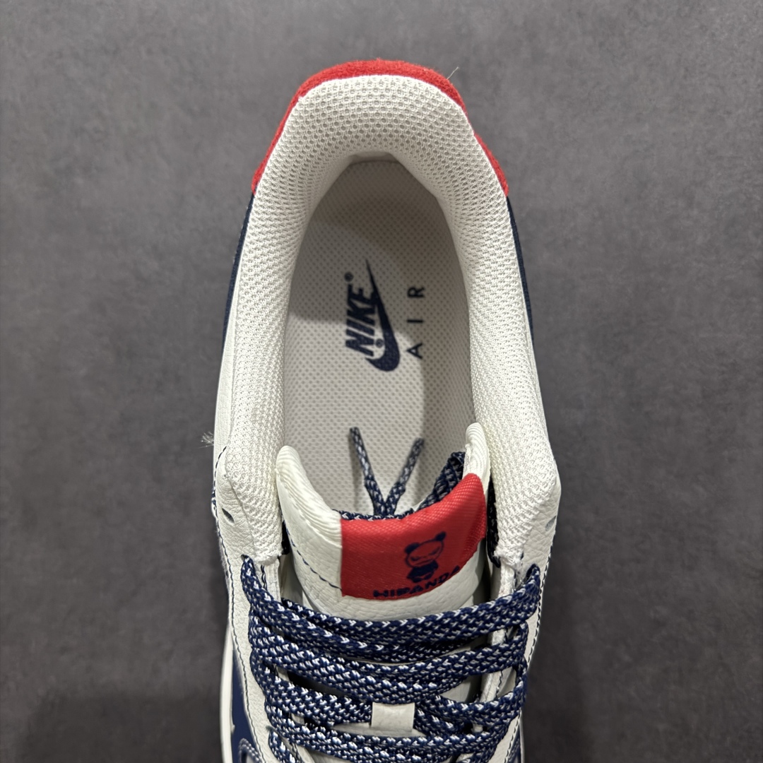 260  Nike Air Force 1 '07 Low 暴力熊联名——— 三钩深蓝灰印花 高端定制 低帮休闲板鞋  KY8899-104
