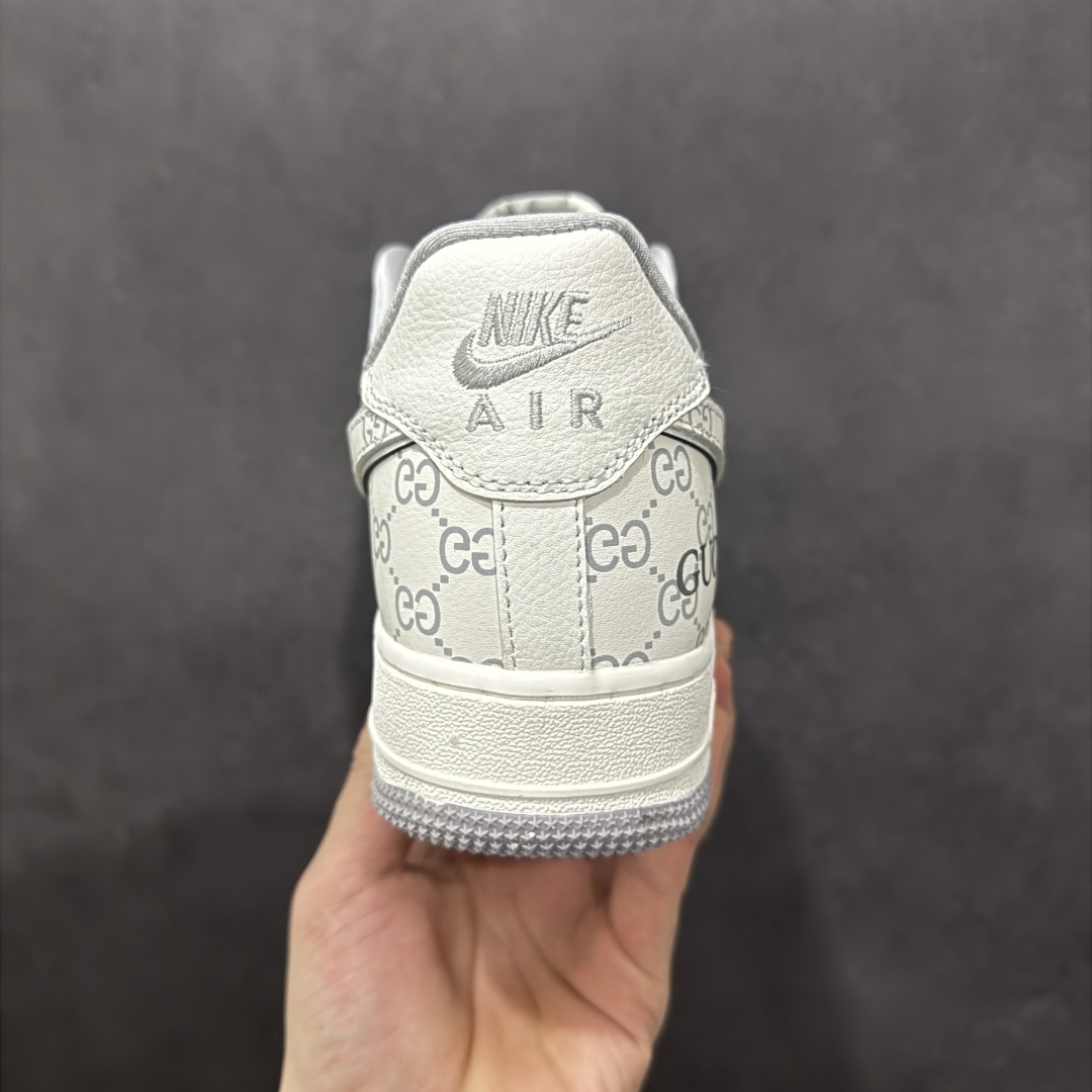 260  Nike Air Force 1 '07 Low 古驰联名---白灰印花 高端定制 低帮休闲板鞋  KY8899-106