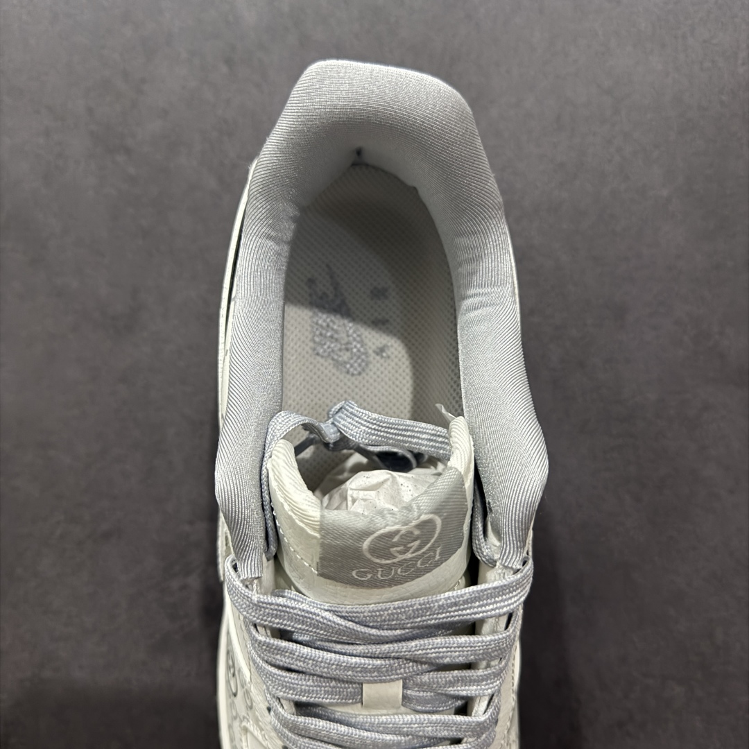 260  Nike Air Force 1 '07 Low 古驰联名---白灰印花 高端定制 低帮休闲板鞋  KY8899-106