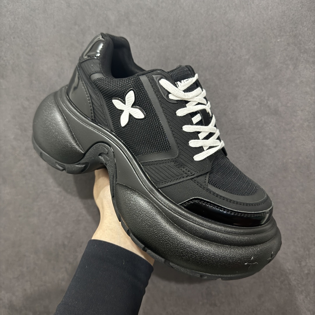 250  【广东纯原版本】SMFK复古厚底 广东纯原出品 超级增高 秋冬爆款 厚底运动鞋    E8EBOMULTIC
