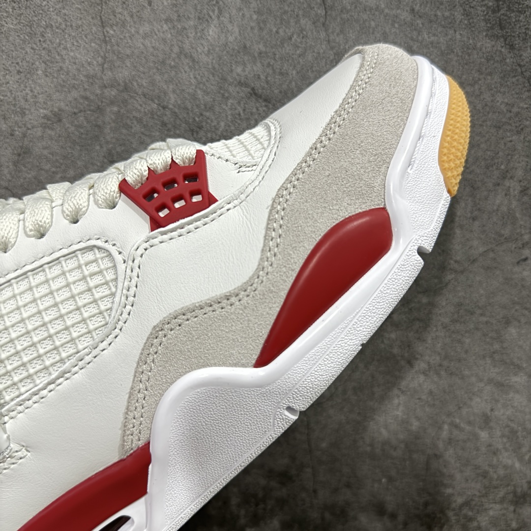 
【莞产版】Nike SB x Air Jordan 4 Retro Varsity Red 白红联名款
