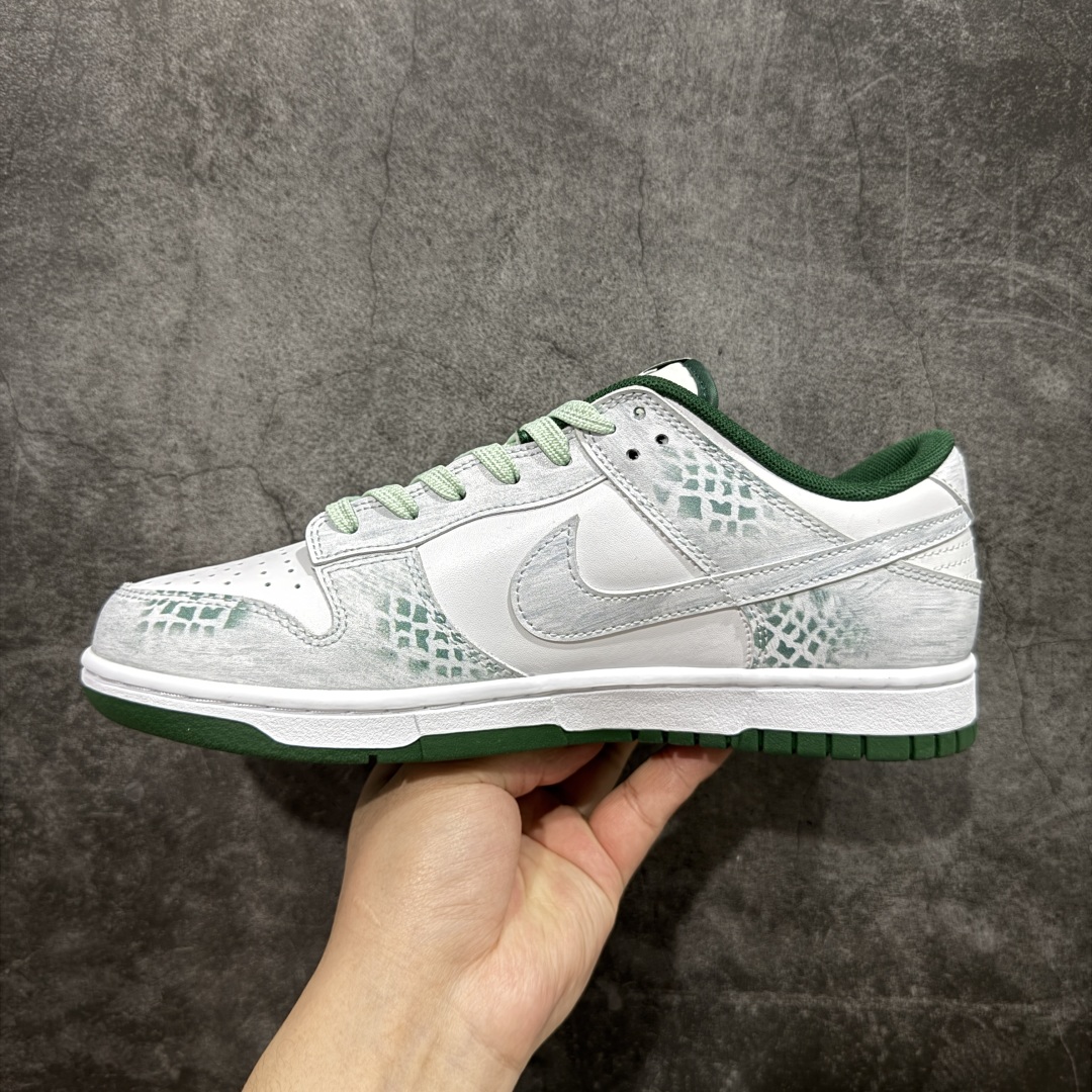 280  【YC纯原】Nike Dunk Low 森林之子 国风 白绿   DD1391-101