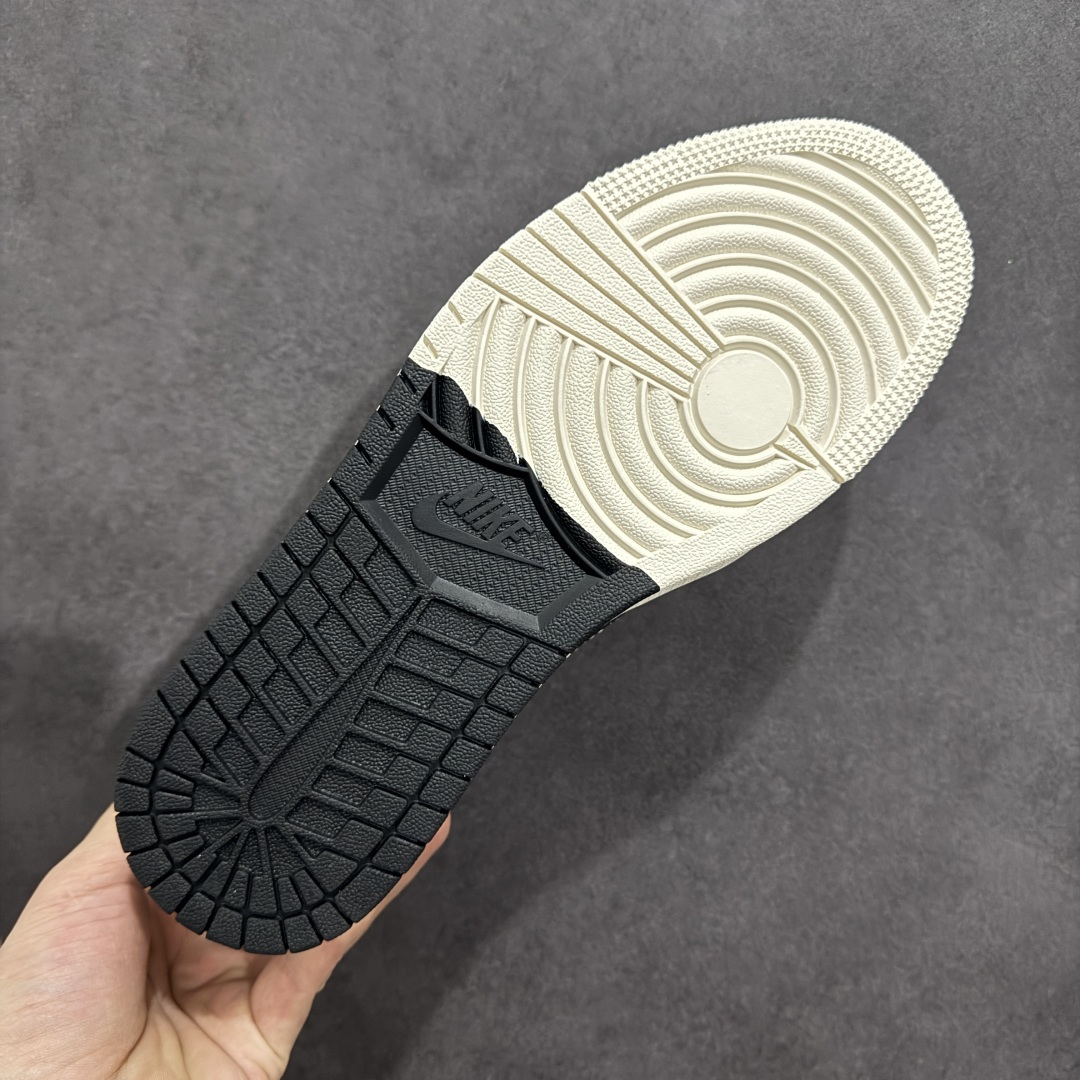 280  【定制版】Travis Scott x Fragment Design x Air Jordan 1 Low OG SP AJ1 乔1 蛇年限定 双拼黑蛇纹 低帮文化休闲板鞋 YX5066-306