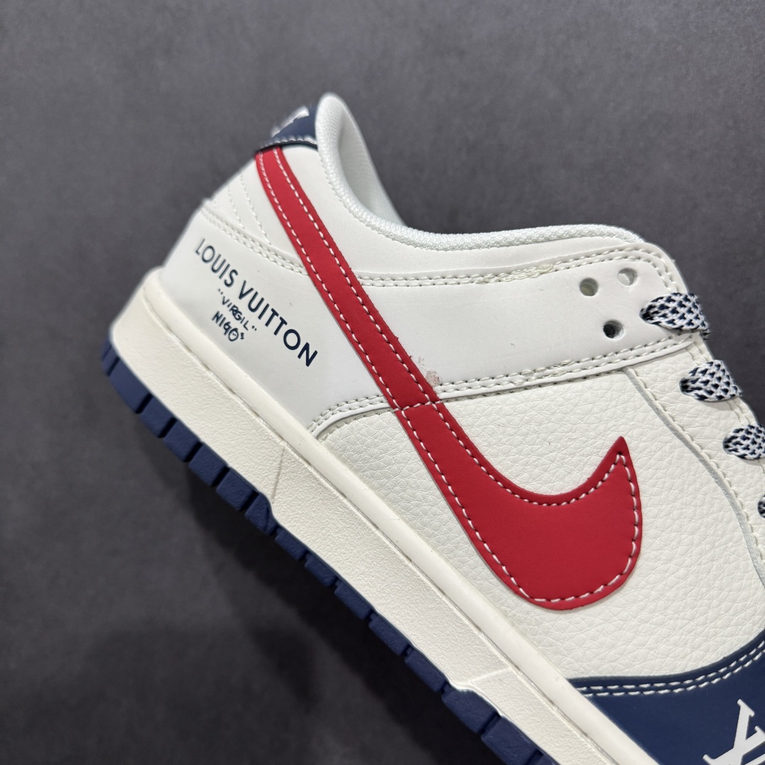280  【定制版】Nike SB Dunk Low LV联名 米蓝红勾 低帮休闲板鞋 JJ2508-563