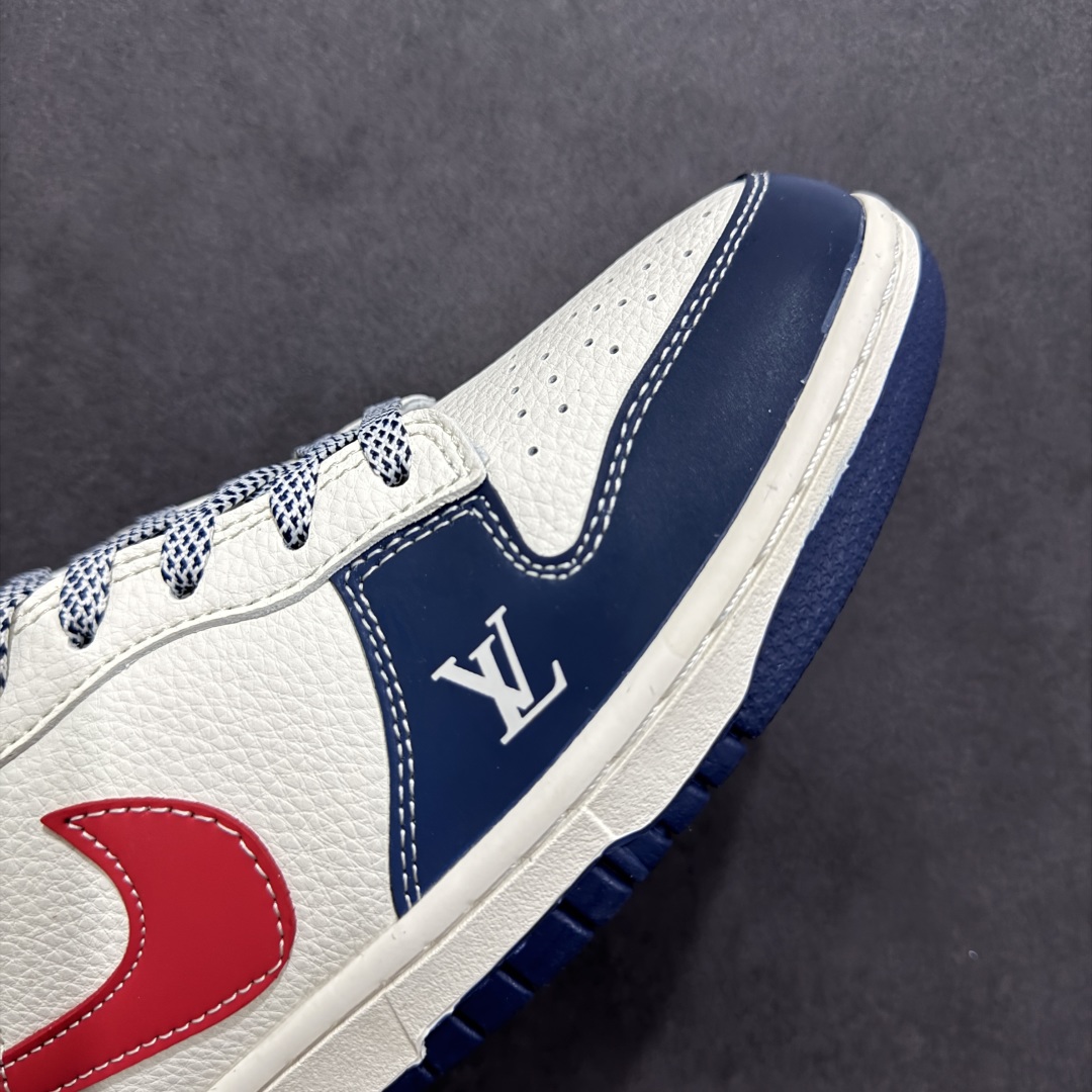 280  【定制版】Nike SB Dunk Low LV联名 米蓝红勾 低帮休闲板鞋 JJ2508-563