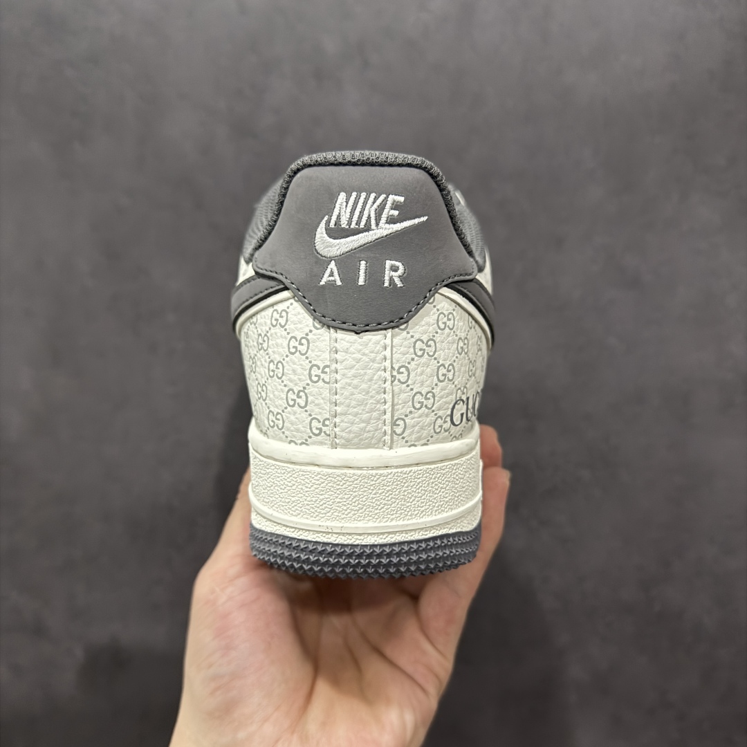 260  【定制版】Nike Air Force 1'07 Low 古驰联名 经典灰花纹 空军一号低帮休闲板鞋 CS5288-003