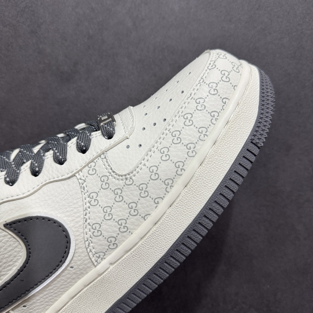 260  【定制版】Nike Air Force 1'07 Low 古驰联名 经典灰花纹 空军一号低帮休闲板鞋 CS5288-003