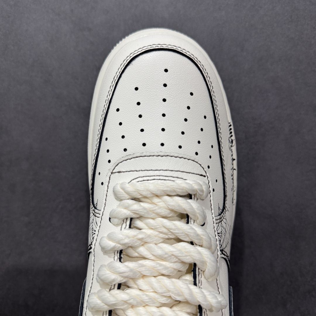 260  【定制版】Nike Air Force 1'07 Low 古宅蛛网 空军一号低帮休闲板鞋 315221-333