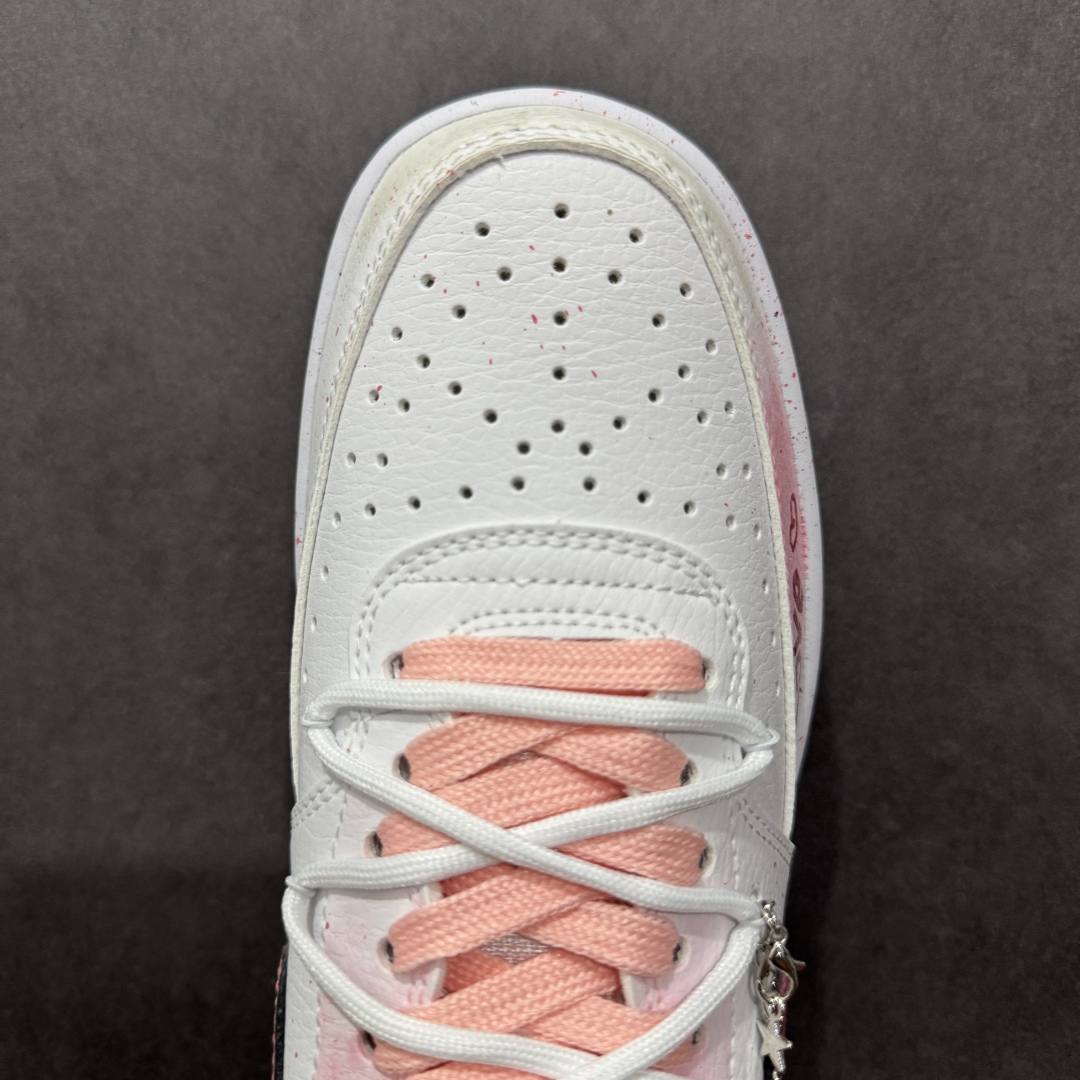 280  【定制版】NK Court Vision 1 Low“幸福角” 手绘涂鸦定制板鞋  DH2987-213