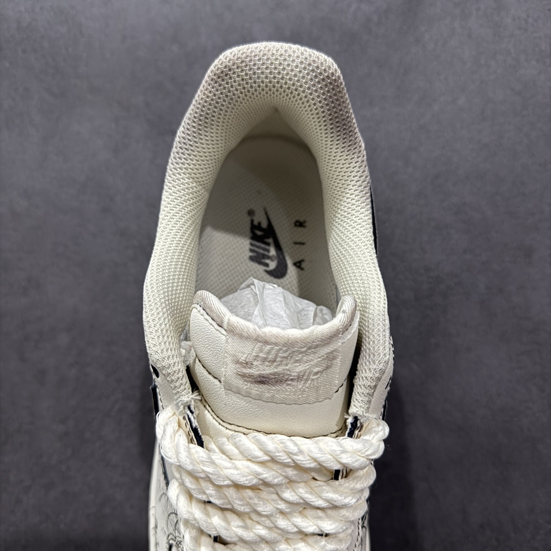 260  【定制版】Nike Air Force 1'07 Low 古宅蛛网 空军一号低帮休闲板鞋 315221-333
