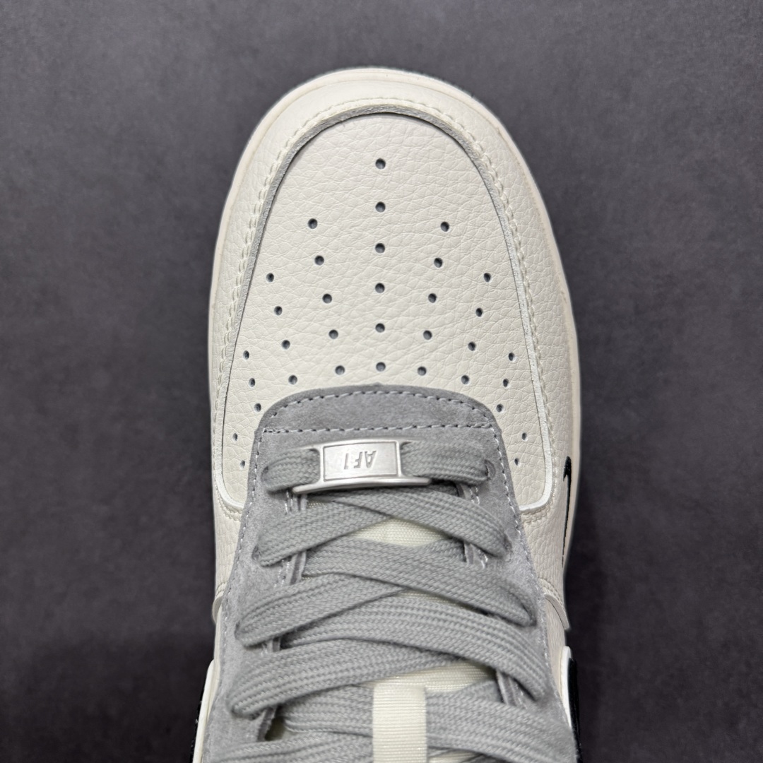 260  【定制版】Nike Air Force 1'07 Low 北面联名 米黑小勾 空军一号低帮休闲板鞋 XZ6188-190
