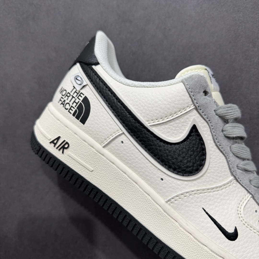 260  【定制版】Nike Air Force 1'07 Low 北面联名 米黑小勾 空军一号低帮休闲板鞋 XZ6188-190