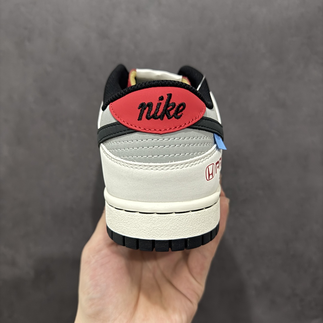【定制版】Nike SB Dunk Low 联名配色 机车白红 周年高端定制 低帮休闲板鞋 MU0232-367