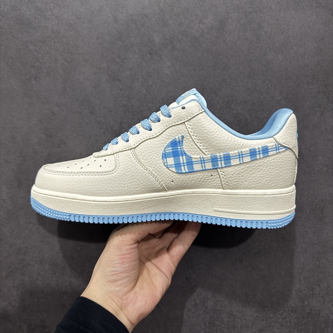 【定制版】Nike Air Force 1'07 Low 迪奥联名 米蓝方格 空军一号低帮休闲板鞋 KK1988-072