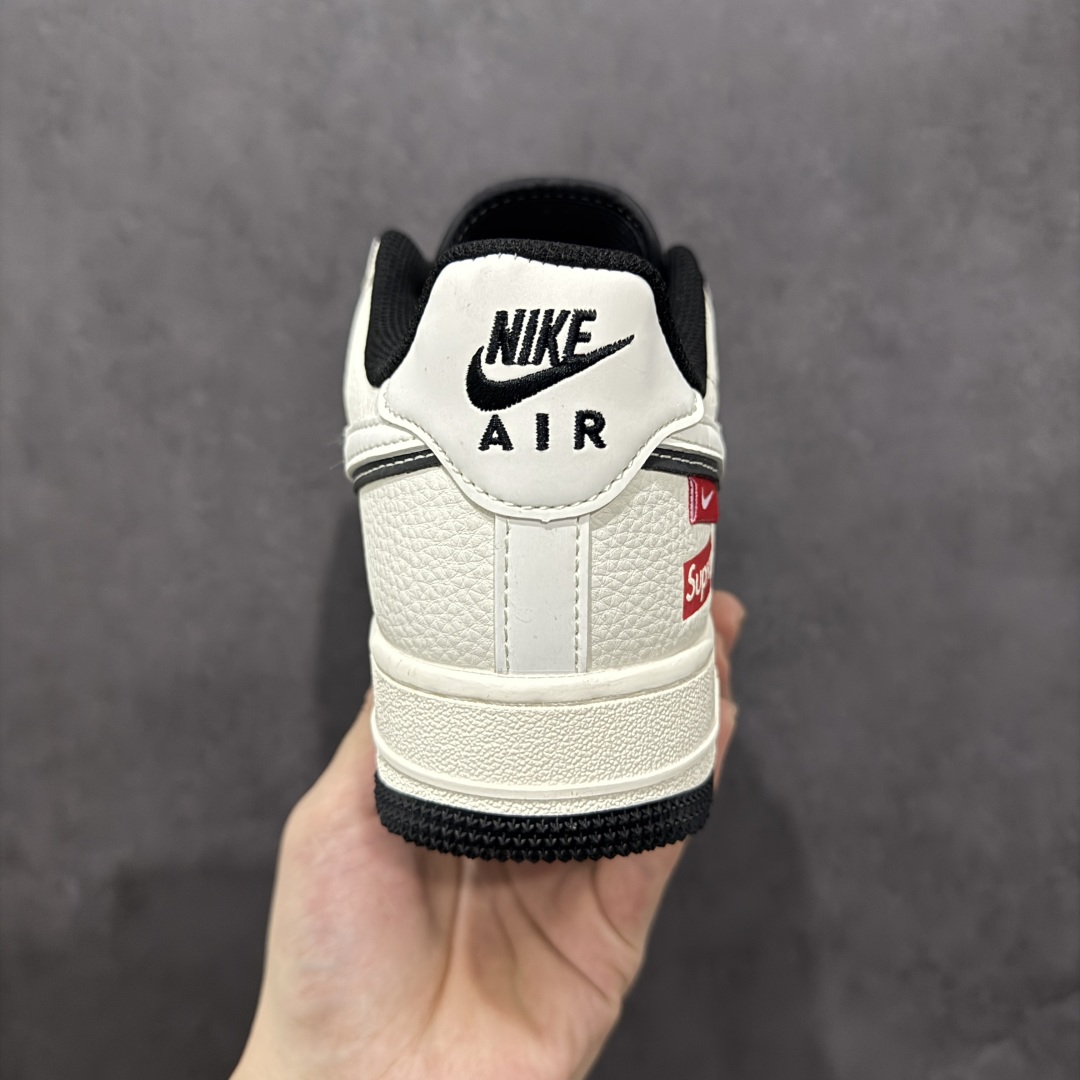 260  【定制版】Nike Air Force 1'07 Low Supreme联名 白黑双勾 空军一号低帮休闲板鞋 XS1958-545