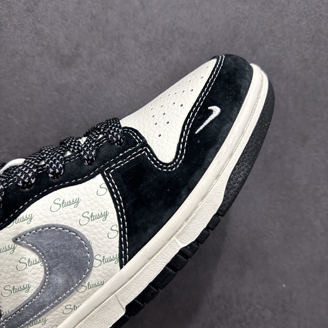 【定制版】Nike SB Dunk Low x Stussy 黑白小钩 XS1086-021