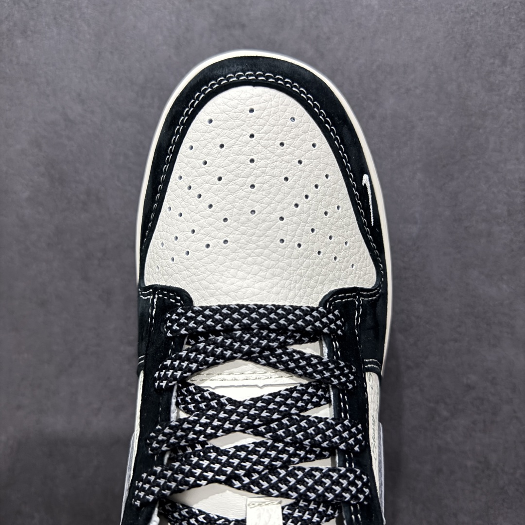 【定制版】Nike SB Dunk Low x Stussy 黑白小钩 XS1086-021