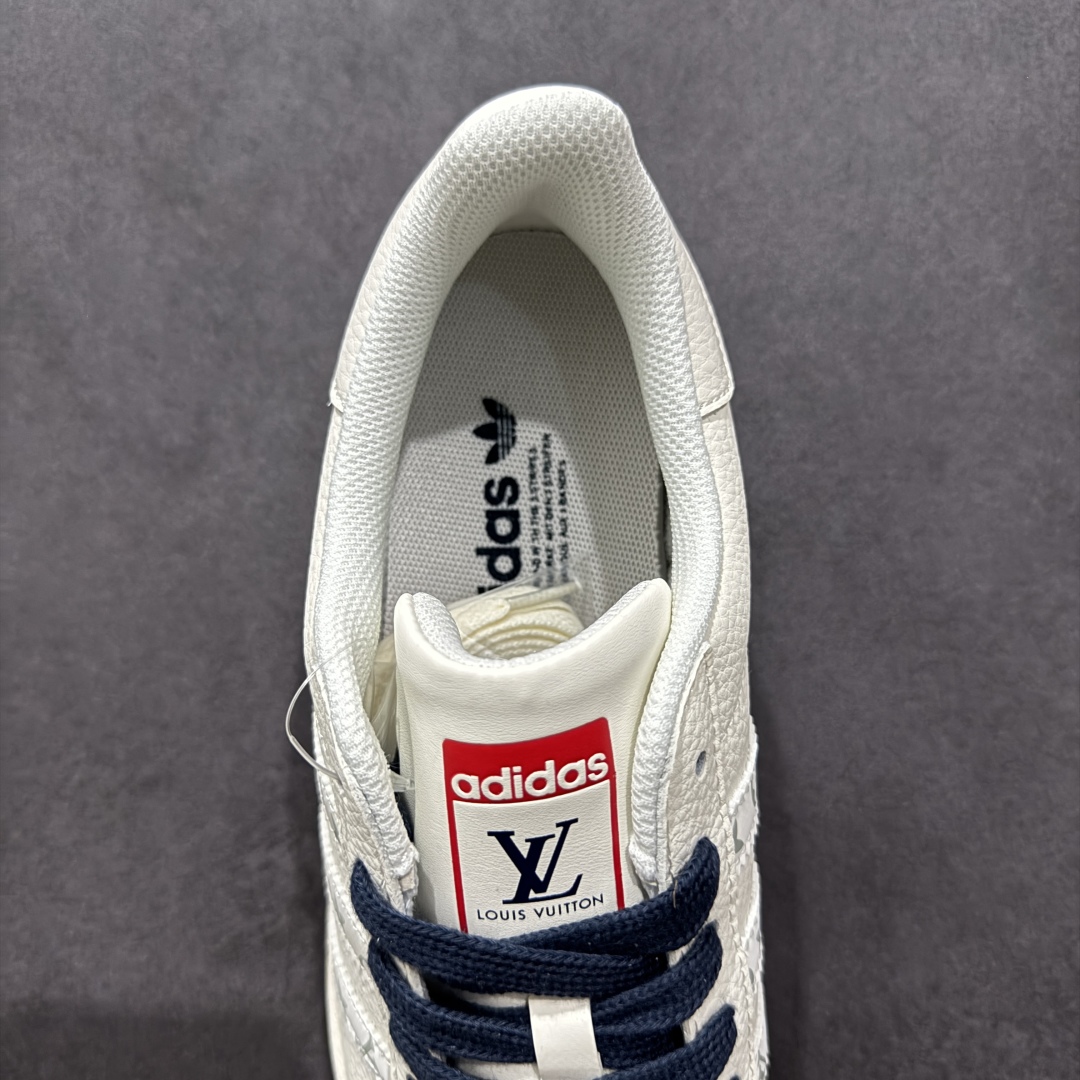  
【定制版】AD Originals Superstar x Louis Vuitton 白蓝
采用全