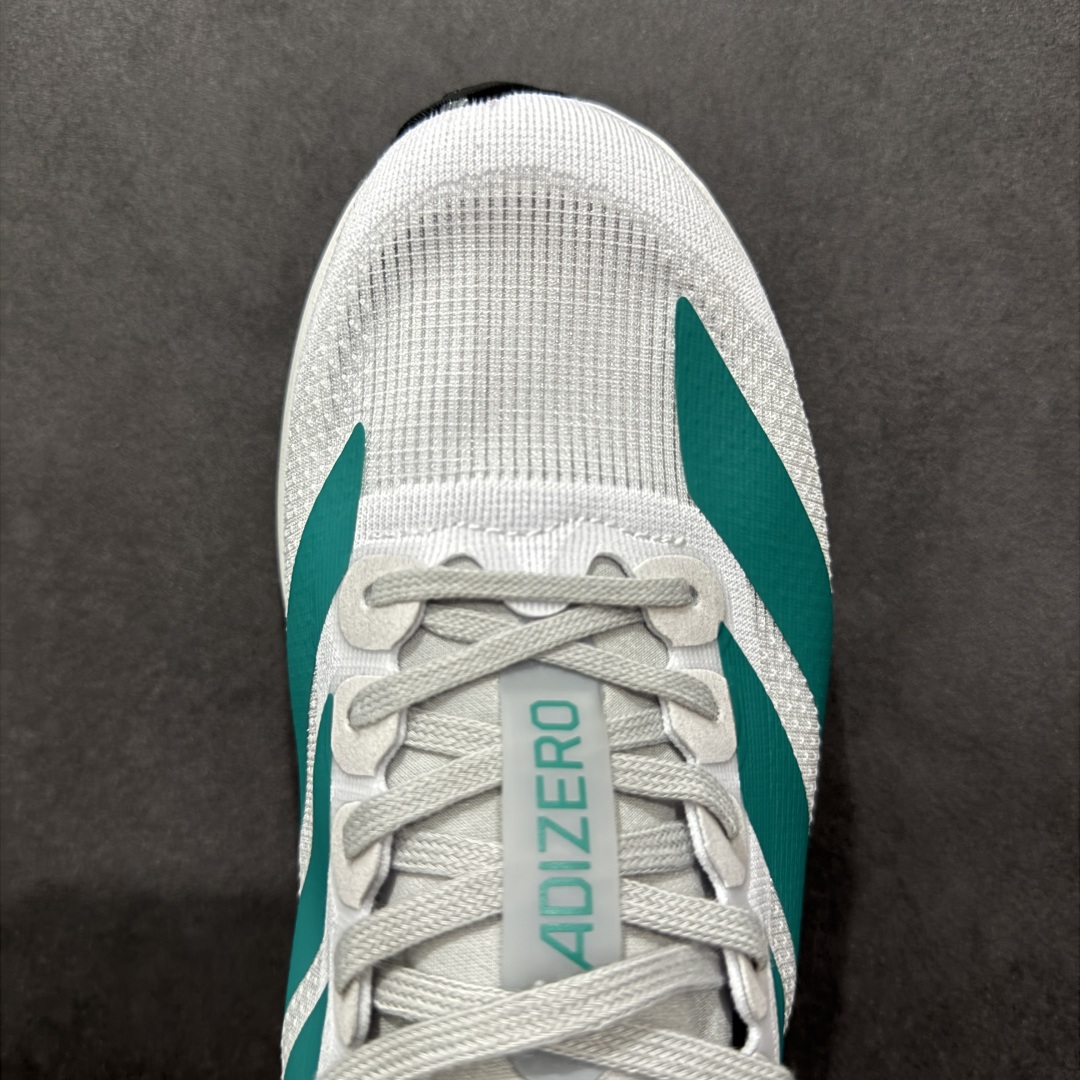 图片[8]-【公司级】Adidas Adizero Evo SL 阿迪超轻透气缓震跑鞋  整体外观造型与adiZero Adios Pro EVO 1非常相似 中底配置方面搭载全掌Lightstrike Pro 鞋面采用透气网面示人 契合日常训练鞋的定位 更加耐用 外底给到了马牌橡胶 及上代竞速旗舰adidas Adizero Adios Pro 3区域分布 货号： JS4451  尺码：36 36.5 37 38 38.5 39 40 40.5 41 42 42.5 43 44 44.5 45-选品中心