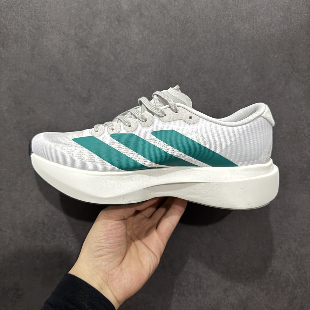 图片[2]-【公司级】Adidas Adizero Evo SL 阿迪超轻透气缓震跑鞋  整体外观造型与adiZero Adios Pro EVO 1非常相似 中底配置方面搭载全掌Lightstrike Pro 鞋面采用透气网面示人 契合日常训练鞋的定位 更加耐用 外底给到了马牌橡胶 及上代竞速旗舰adidas Adizero Adios Pro 3区域分布 货号： JS4451  尺码：36 36.5 37 38 38.5 39 40 40.5 41 42 42.5 43 44 44.5 45-选品中心