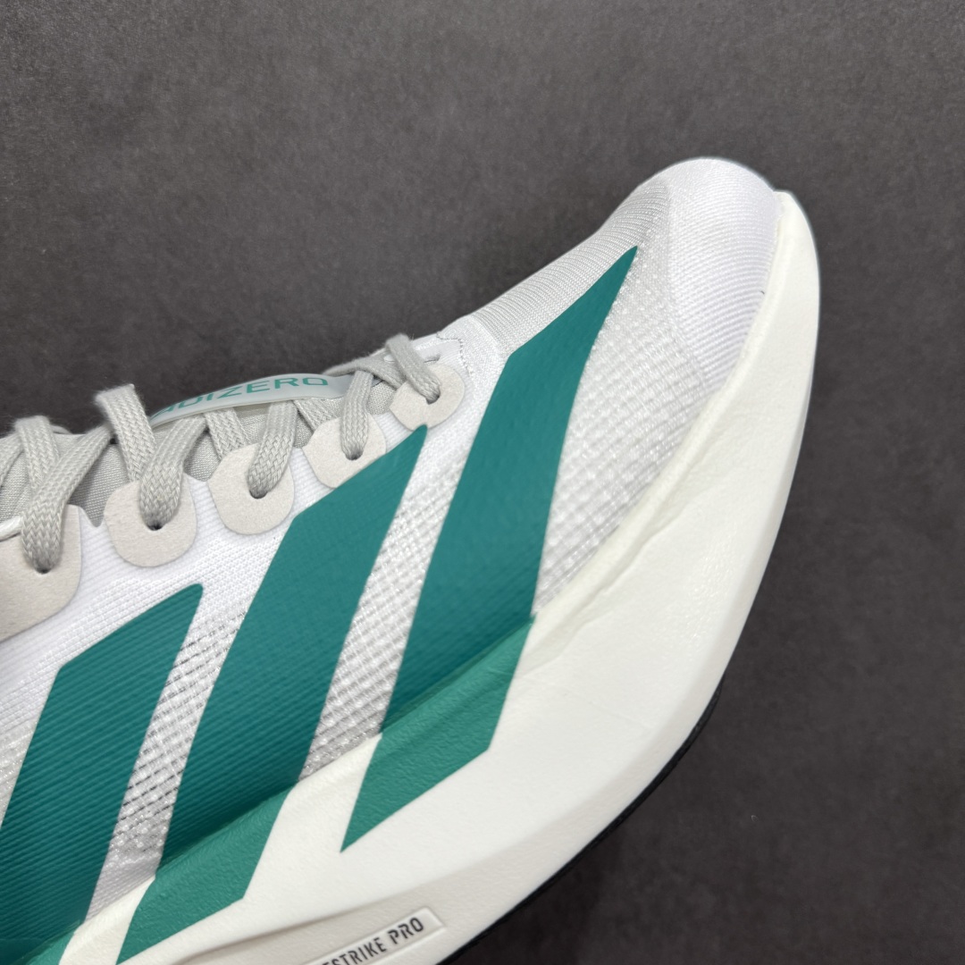 图片[5]-【公司级】Adidas Adizero Evo SL 阿迪超轻透气缓震跑鞋  整体外观造型与adiZero Adios Pro EVO 1非常相似 中底配置方面搭载全掌Lightstrike Pro 鞋面采用透气网面示人 契合日常训练鞋的定位 更加耐用 外底给到了马牌橡胶 及上代竞速旗舰adidas Adizero Adios Pro 3区域分布 货号： JS4451  尺码：36 36.5 37 38 38.5 39 40 40.5 41 42 42.5 43 44 44.5 45-选品中心