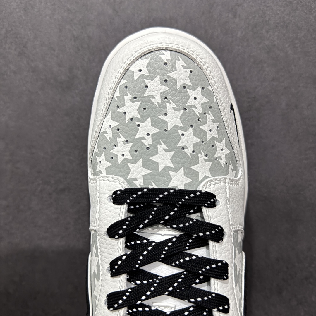 300  【定制版】Nike SB Dunk Low BAPE系列 五角星黑勾 周年高端定制 低帮休闲板鞋 CS1688-104