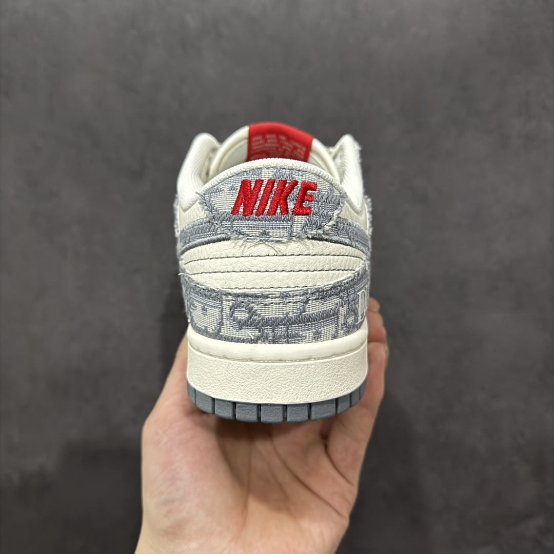 280  【定制版】Nike SB Dunk Low x DIOR 白灰蓝小钩  SJ2558-013